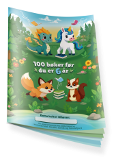 Lesehefte 100 bøker før du er 6 år