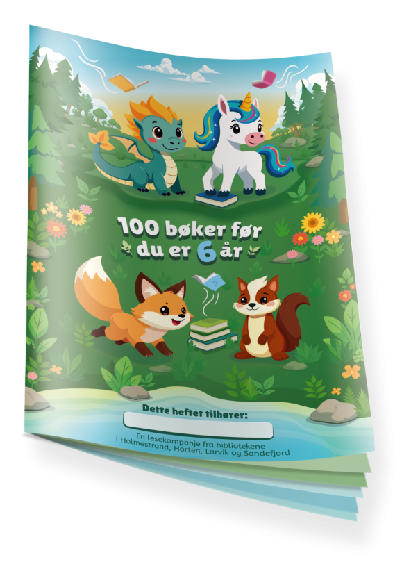 Lesehefte 100 bøker før du er 6 år